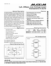 DataSheet MAX3371 pdf
